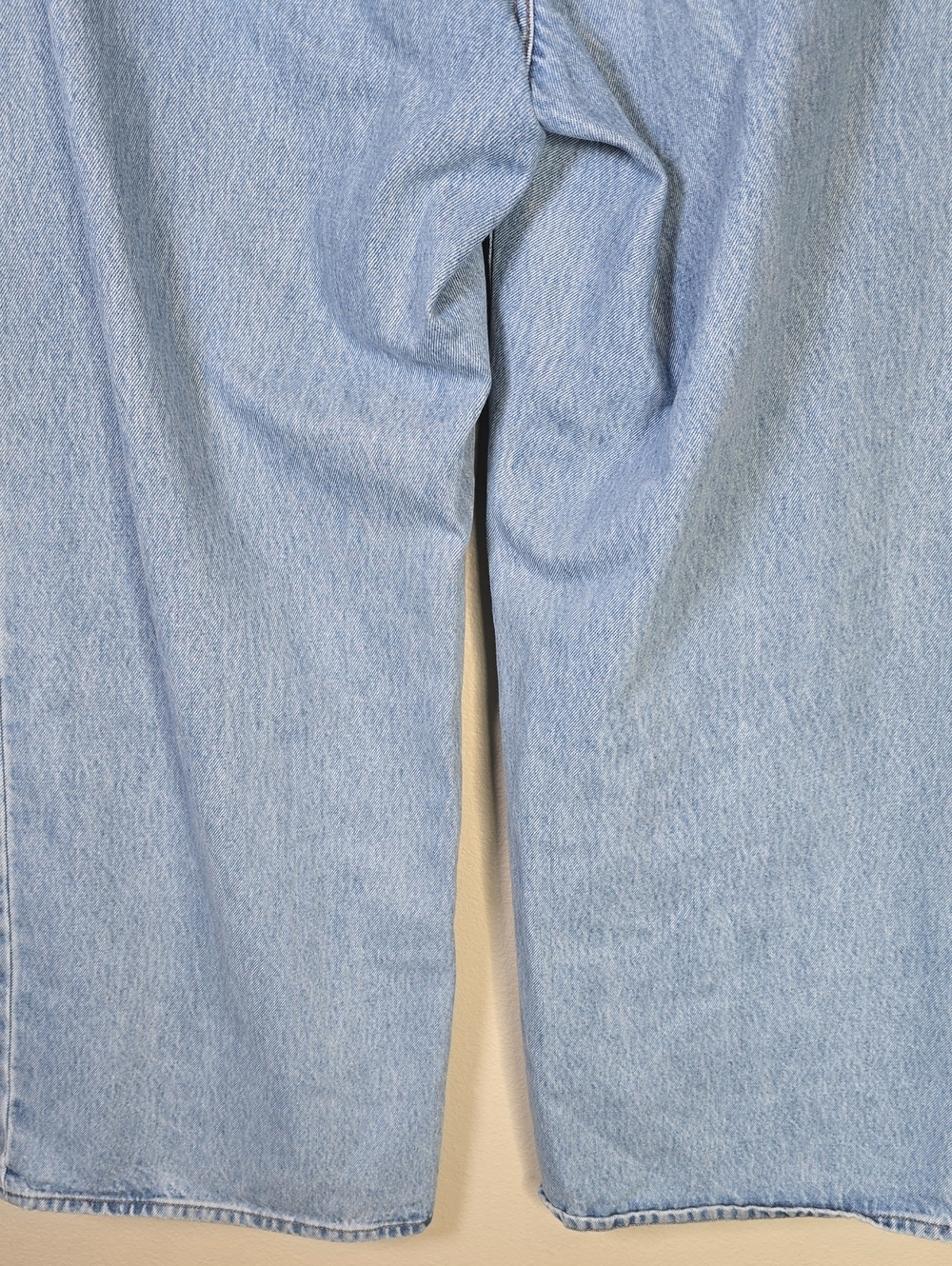 Levis Women's XL Baggy  Straight Leg Light Blue Jeans Size 32 - Picture 10 of 13